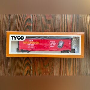 TYCO #374A Red Mail Pouch Train Car - RARE - Vintage (New) in Original Box